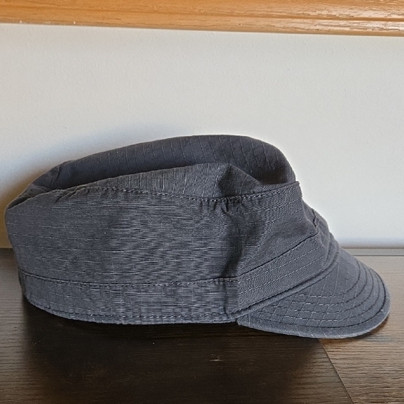 Goorin Bros Military Style Hat 100% Cotton One Size Graphite Color Lightweight - Picture 2 of 8